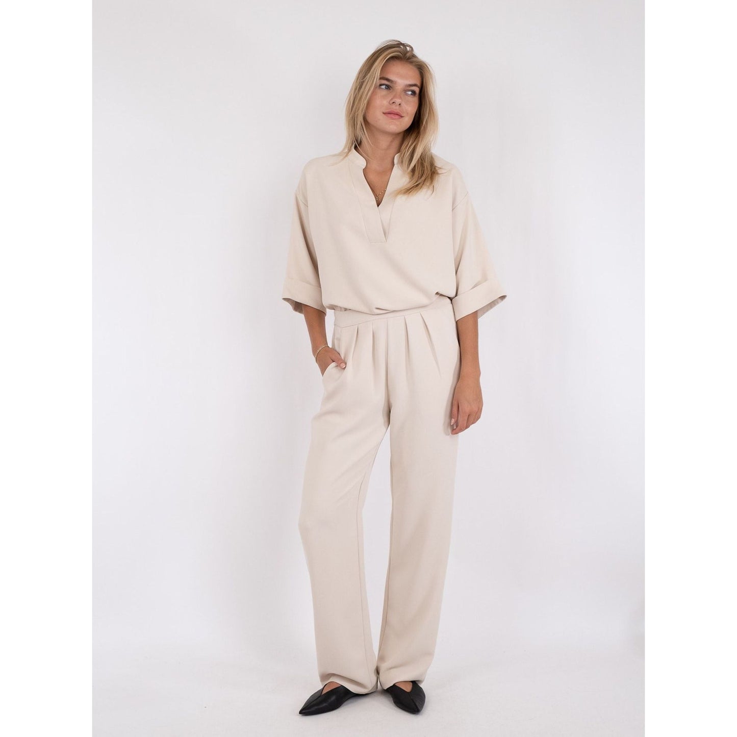 LOTAN CREPE PANTS