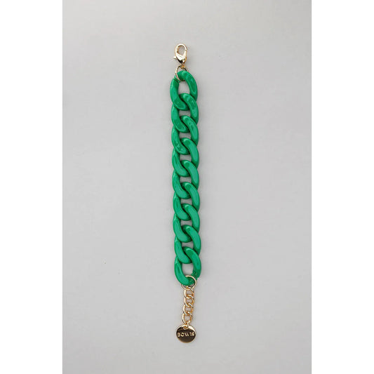 Big Chain Bracelet Strong Green