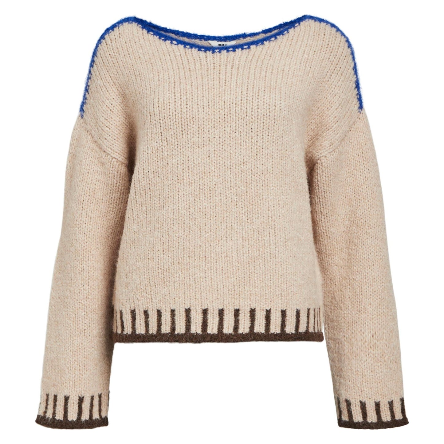 OBJTALLIRA OZ L/S KNIT PULLOVER