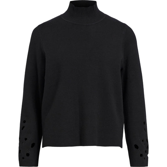 OBJREYNARD CUTOUT SQUARE SLEEVE PULLOVER