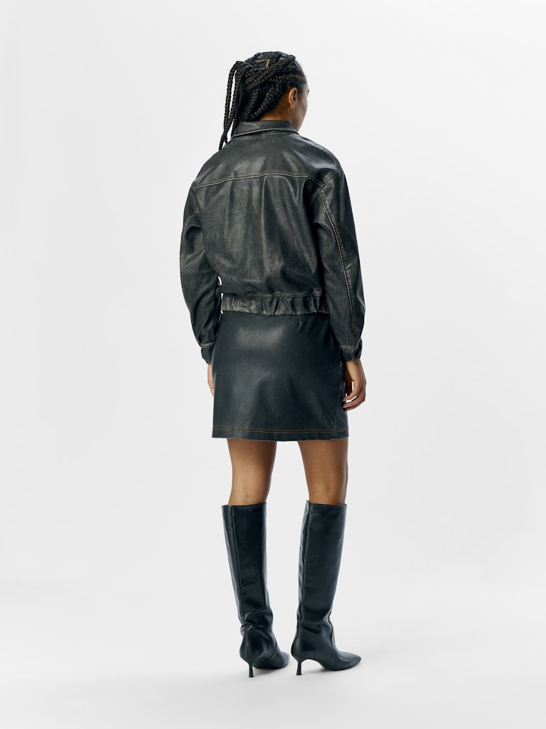 OBJSCARLET BIKER JACKET