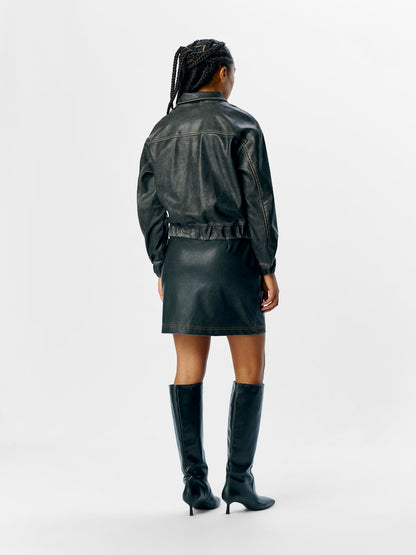 OBJSCARLET BIKER JACKET